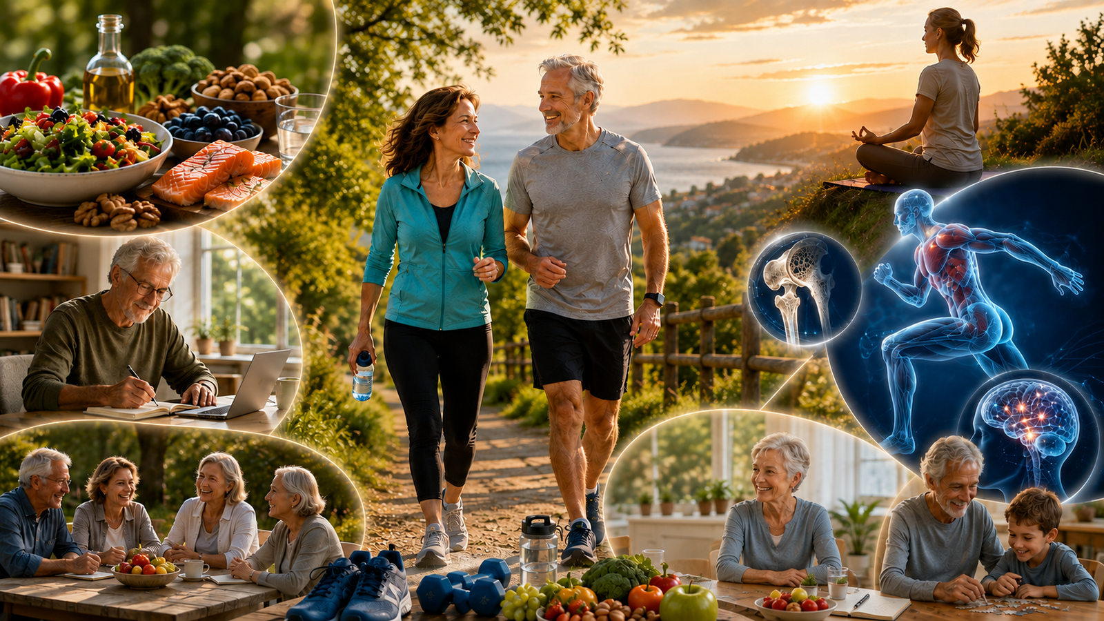 Invecchiare in Salute, consigli utili per benessere dopo 60 anni